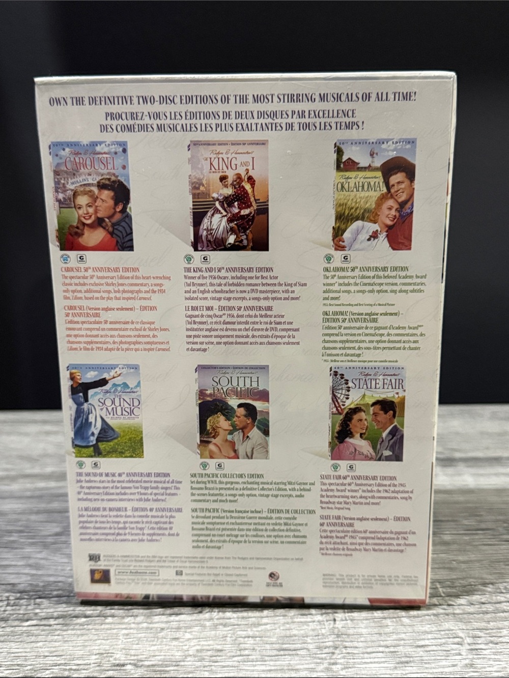 NEW: The Rodgers & Hammerstein Collection - DVD Set - Picture 3 of 8